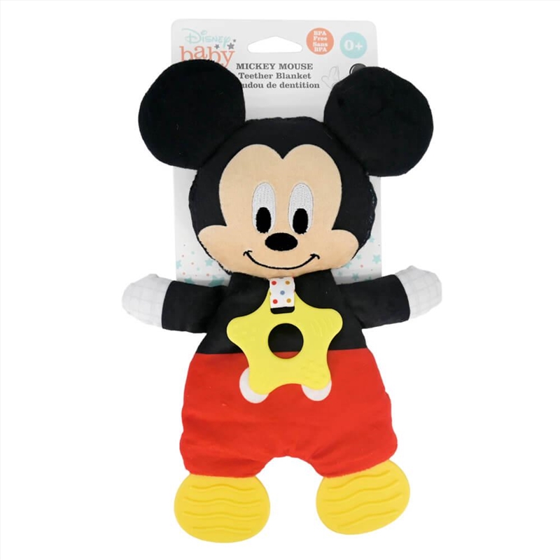 Mickey Mouse Teether Blanket/Product Detail/Homewares