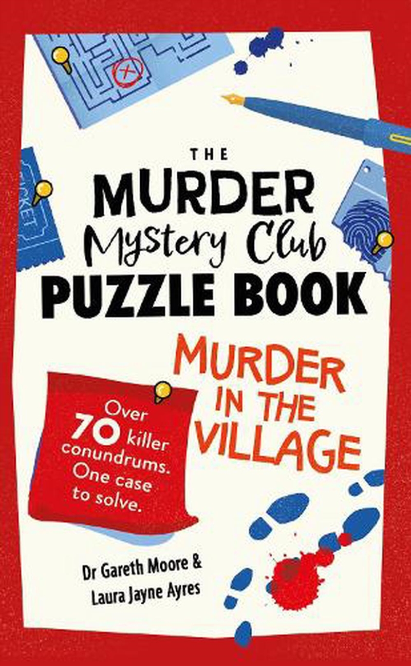 The Murder Mystery Club Puzzle Book: The Murder in the Village/Product Detail/Adults Activity Books