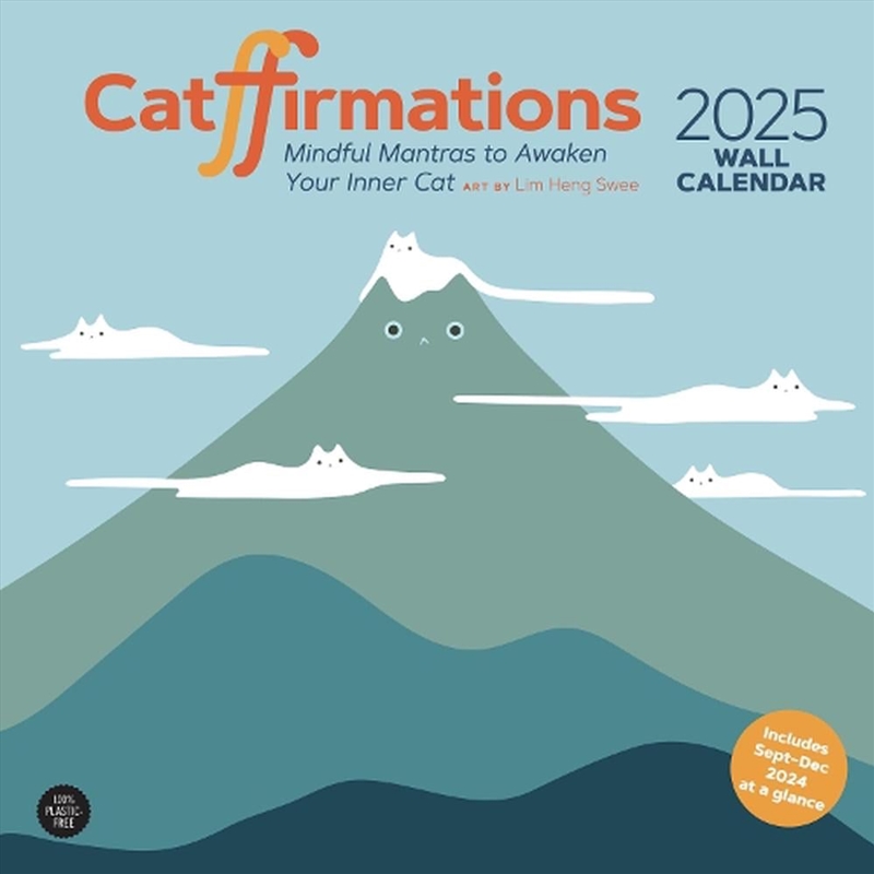 Catffirmations 2025 Wall Calendar/Product Detail/Calendars & Diaries