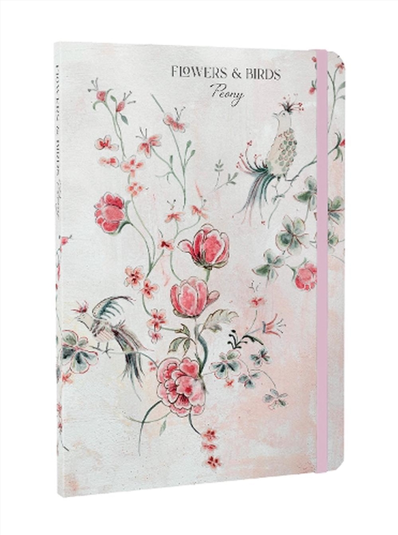 Flowers & Birds Peony A5 Notebook/Product Detail/Stationery