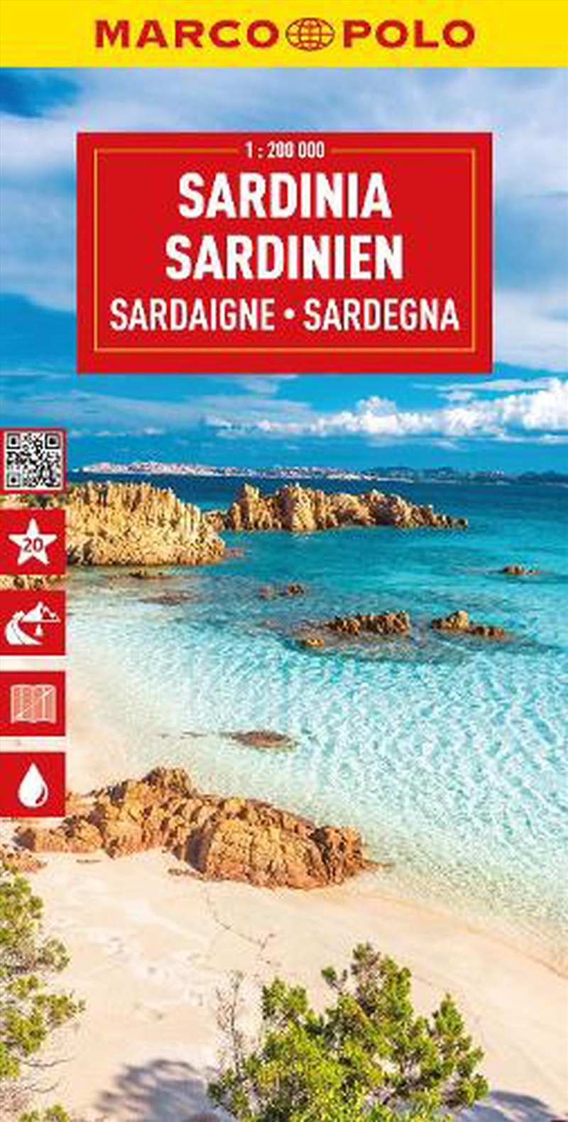 Sardinia Marco Polo Map/Product Detail/Travel & Holidays