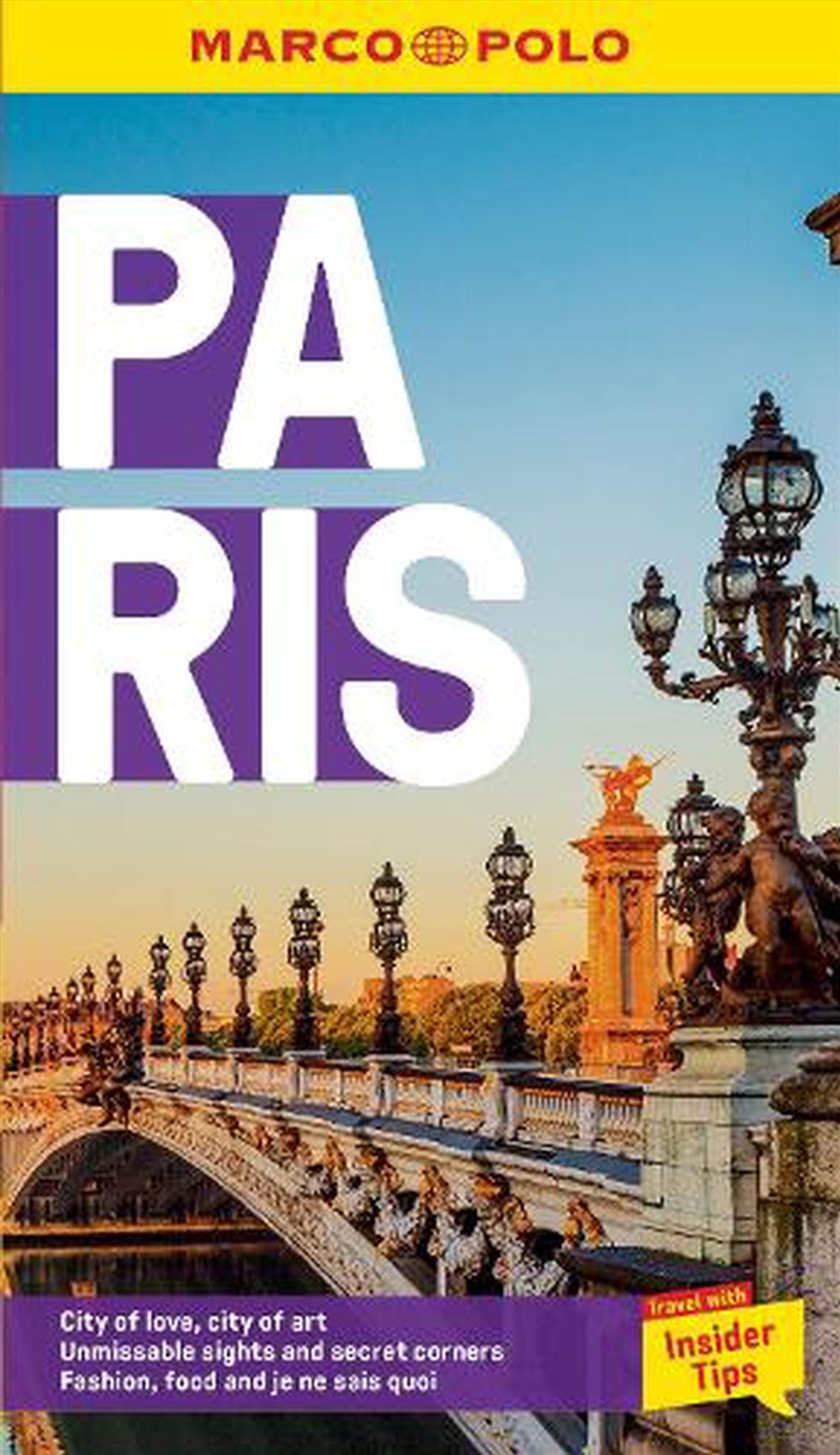 Paris Marco Polo Pocket Travel Guide - with pull out map/Product Detail/Travel & Holidays