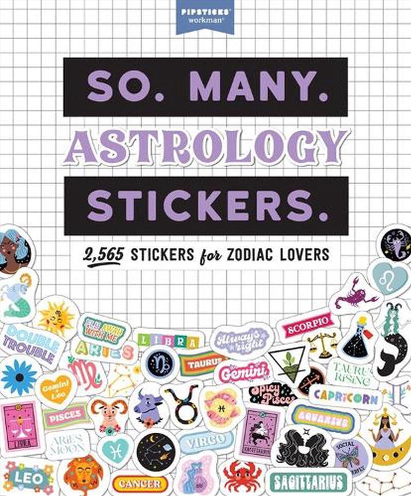 So. Many. Astrology Stickers./Product Detail/Tarot & Astrology