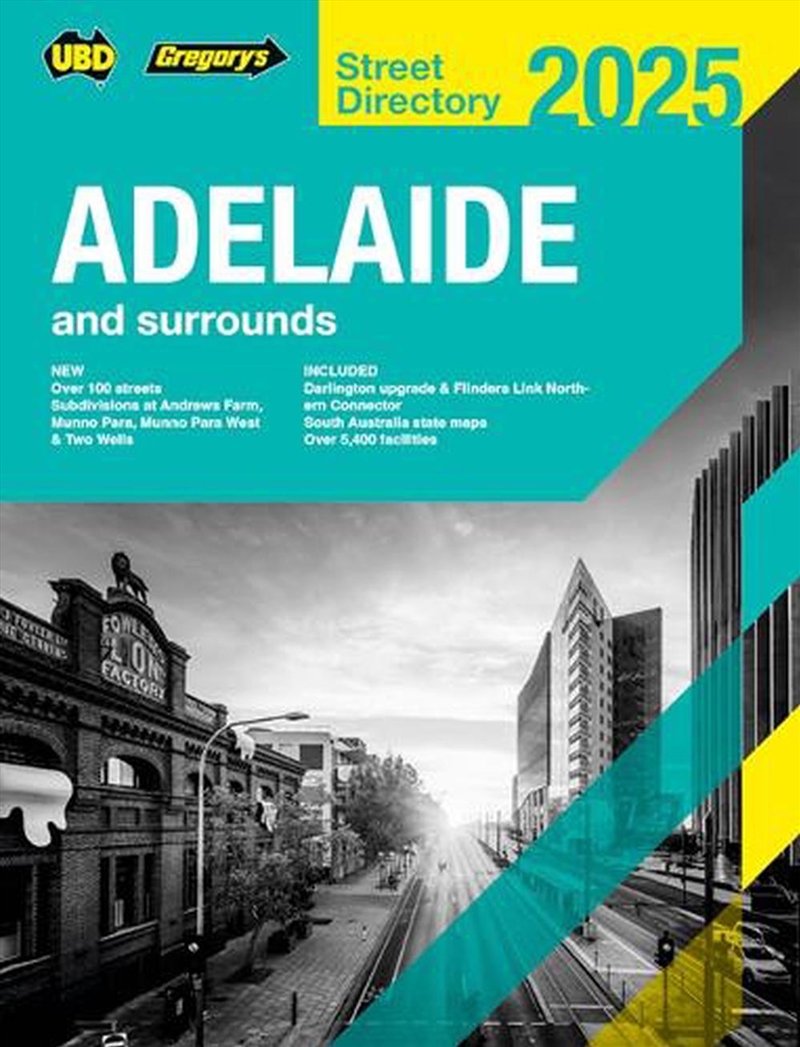 Adelaide Street Directory 2025 63rd ed/Product Detail/Travel & Holidays