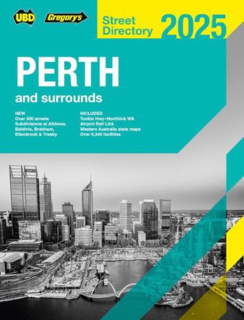 Perth & Surrounds Street Directory 2025 67th/Product Detail/Travel & Holidays