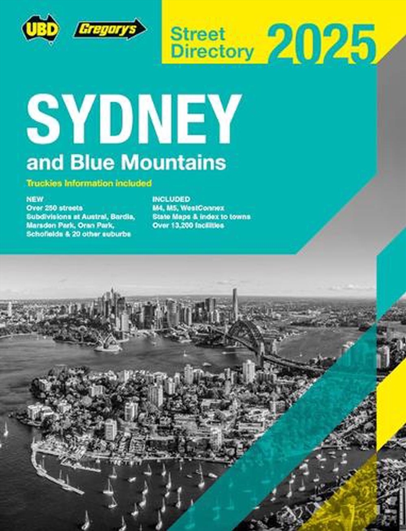 Sydney & Blue Mountains Street Directory (incl Truckies) 2025 61st/Product Detail/Travel & Holidays