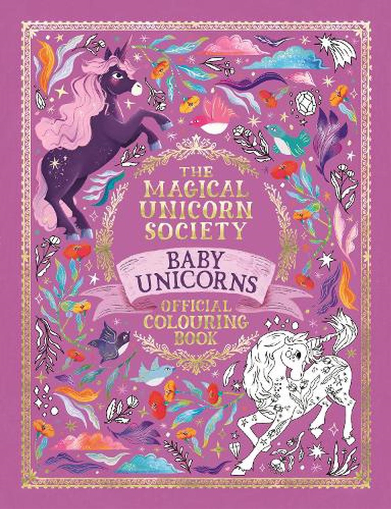 The Magical Unicorn Society Official Colouring Book: Baby Unicorns/Product Detail/Kids Colouring