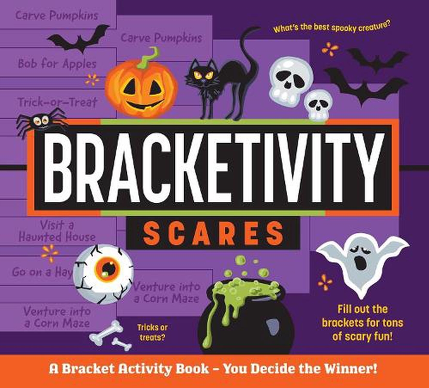 Bracketivity Scares/Product Detail/Kids Activity Books