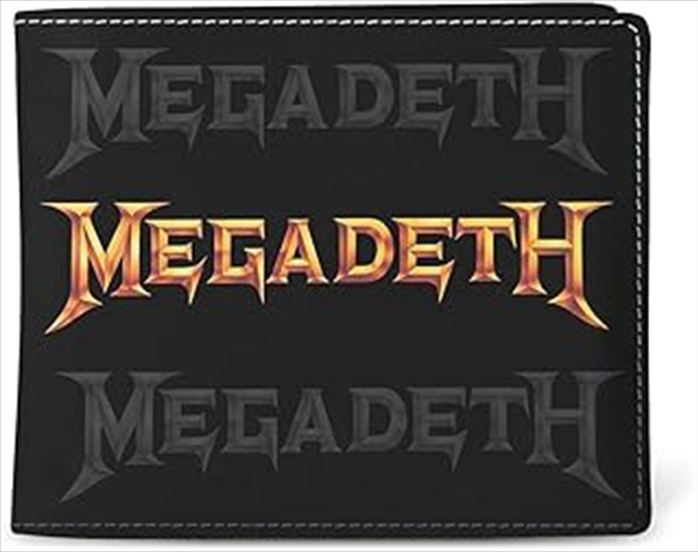 Megadeth - Logo Wallet/Product Detail/Wallets