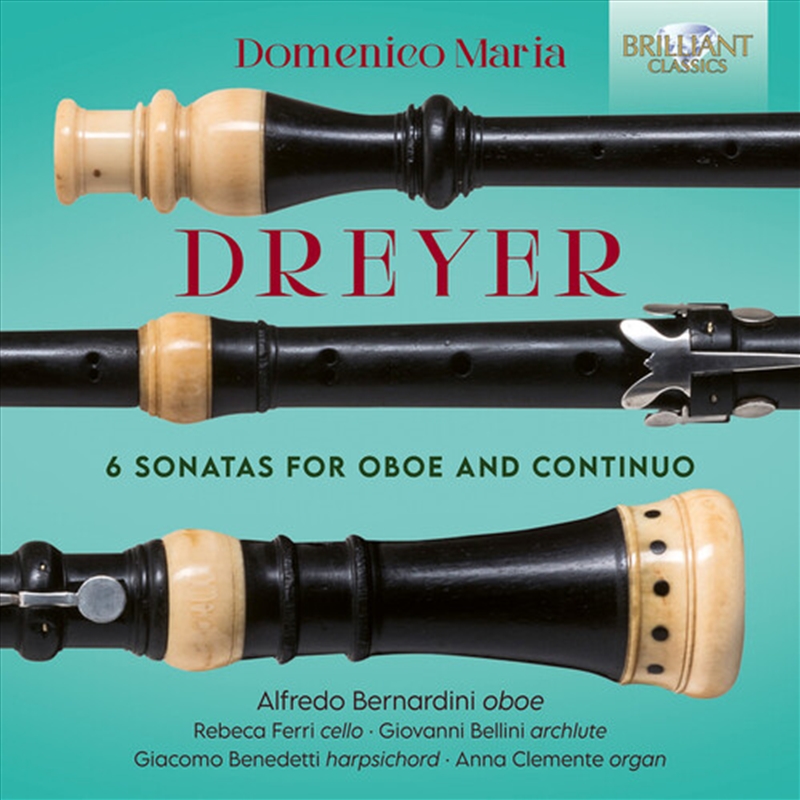 6 Sonatas For Oboe & Continuo/Product Detail/Classical