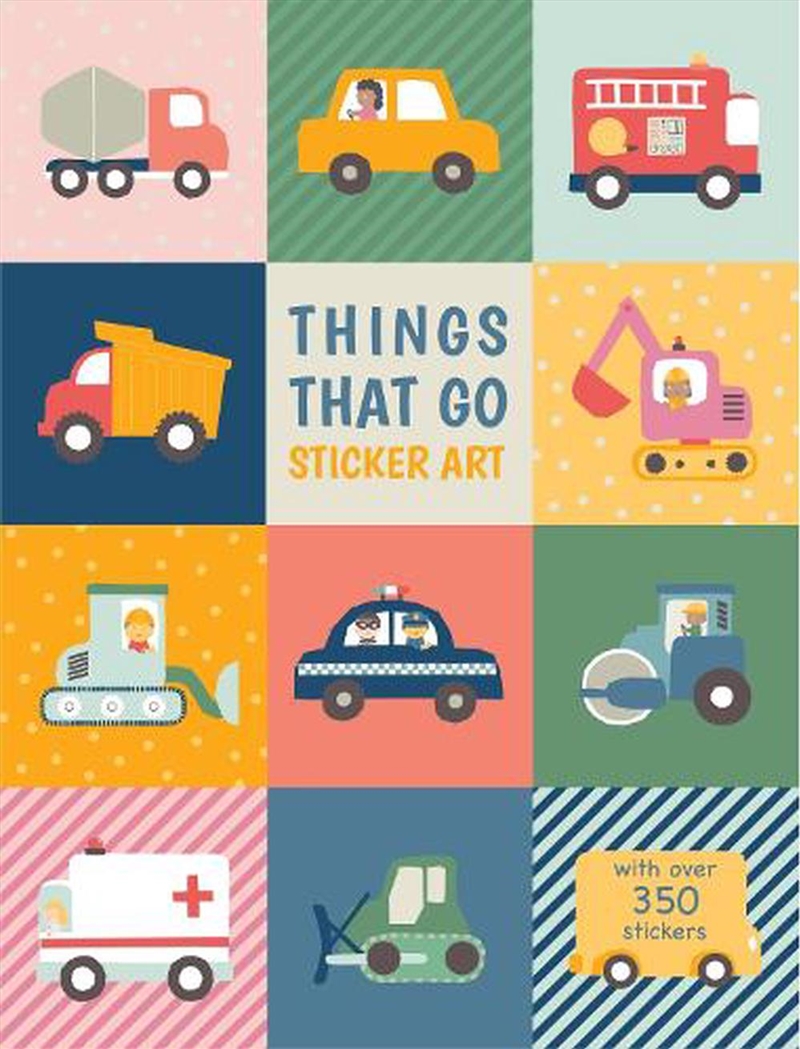 Sticker Art - Things That Go/Product Detail/Kids Activity Books