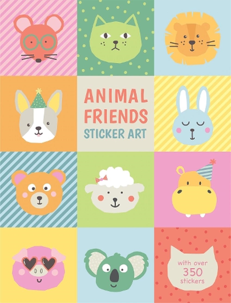 Sticker Art - Animal Friends/Product Detail/Kids Activity Books