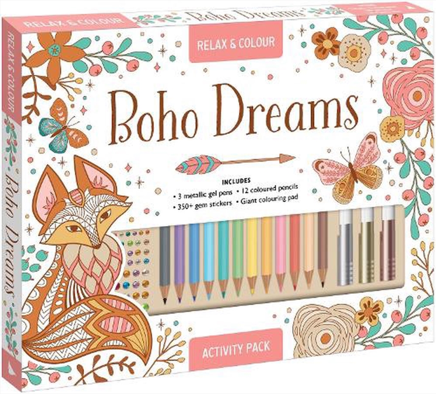 Relax & Colour - Boho Dreams/Product Detail/Kids Colouring