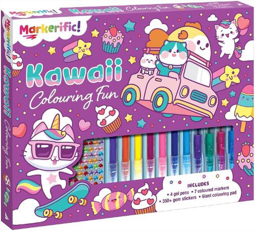 Markerific - Kawaii Colouring/Product Detail/Kids Colouring