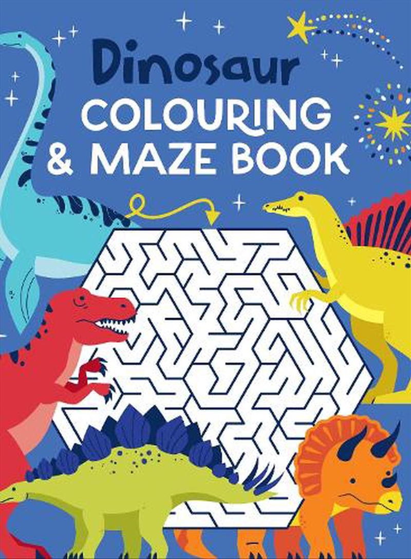 Colouring And Mazes - Dinosaur/Product Detail/Kids Activity Books