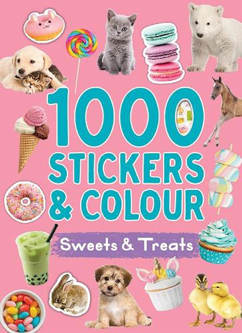 1000 Stickers & Colour - Sweet/Product Detail/Kids Activity Books