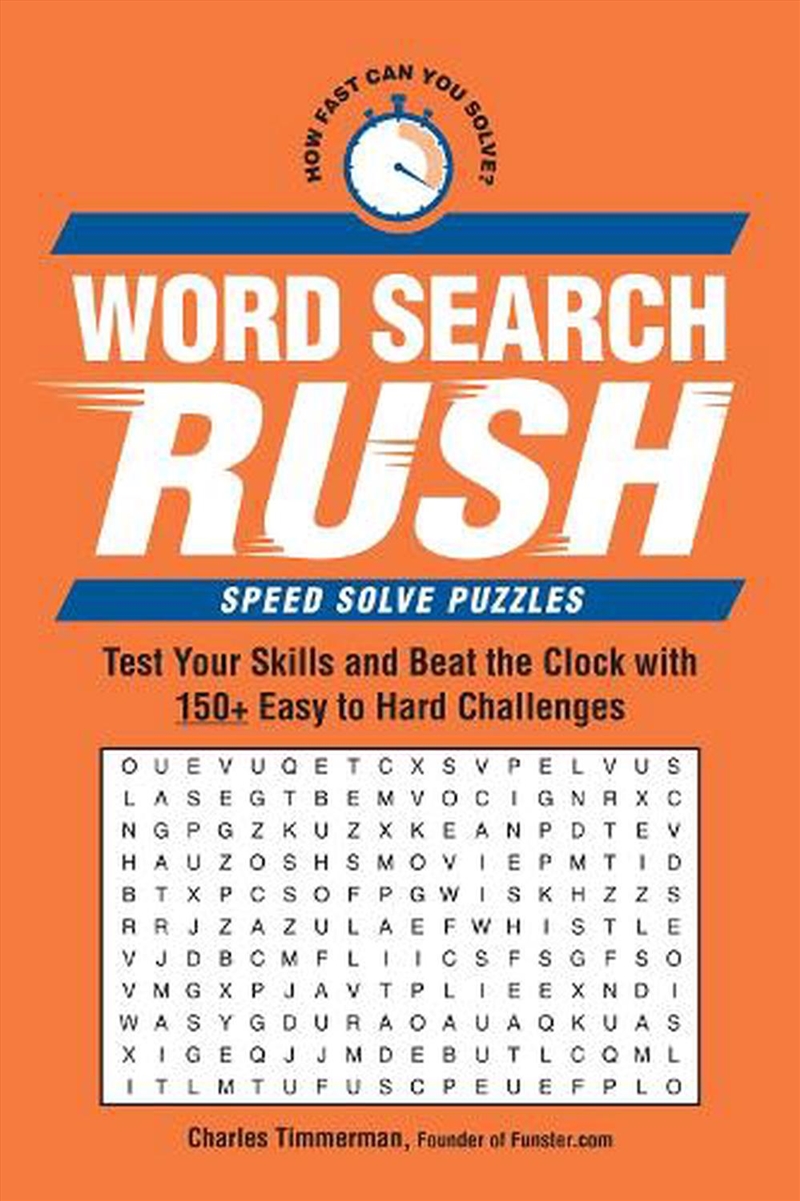 Word Search Rush/Product Detail/Adults Activity Books