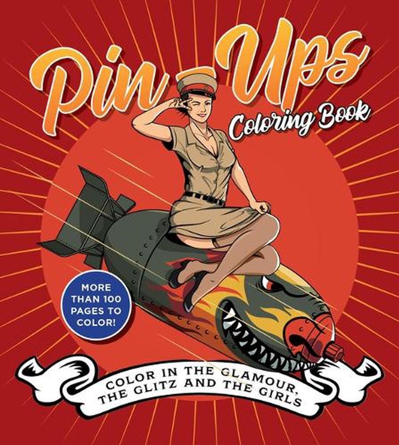 Pin-Ups Coloring Book/Product Detail/Adults Colouring