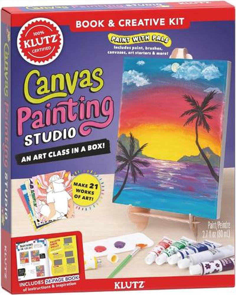 Canvas Painting Studio (Klutz)/Product Detail/Kids Activity Books