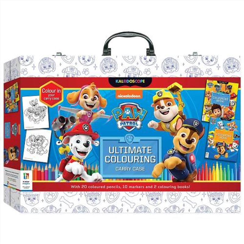 Kaleidoscope Paw Patrol Ultimate Colouring Carry Case/Product Detail/Kids Colouring