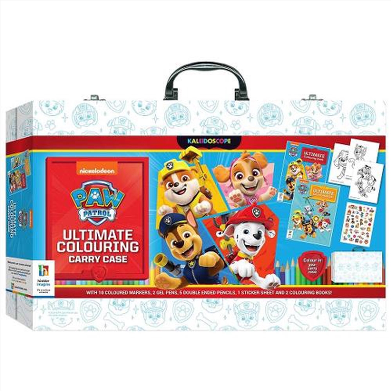 Kaleidoscope Paw Patrol Ultimate Colouring Carry Case/Product Detail/Kids Colouring