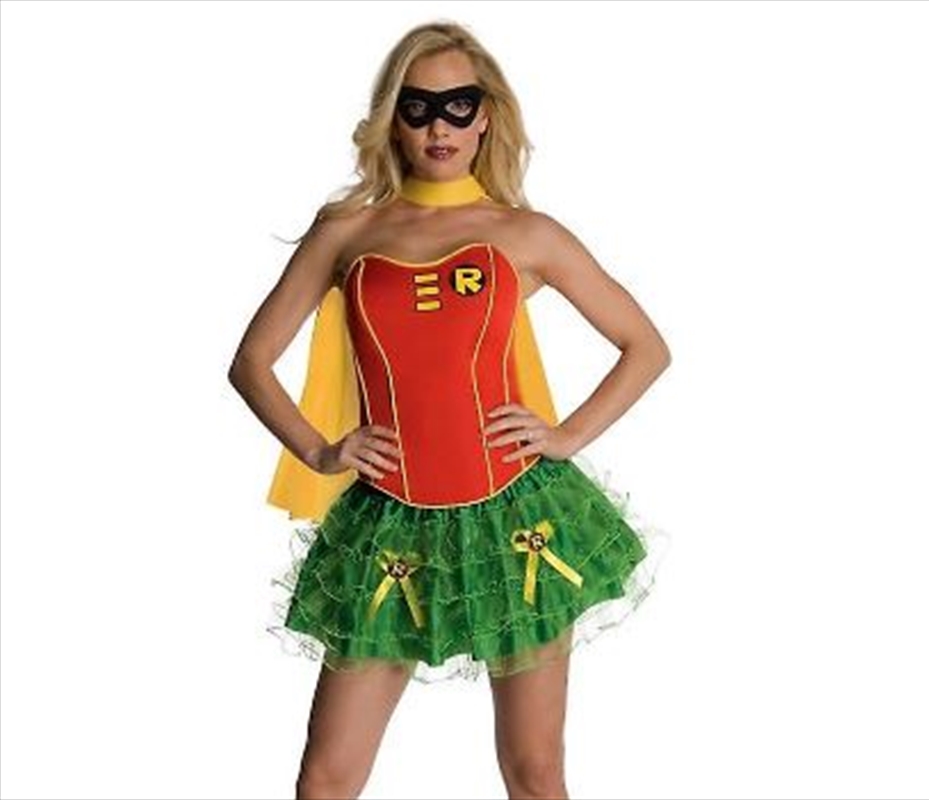 Justice League Robin Secret Wishes Skirt Costume: M/Product Detail/Costumes