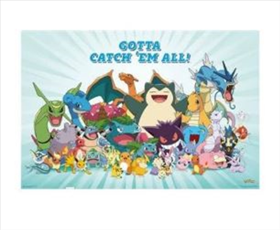 Pokemon - All Time Favourites/Product Detail/Posters & Prints