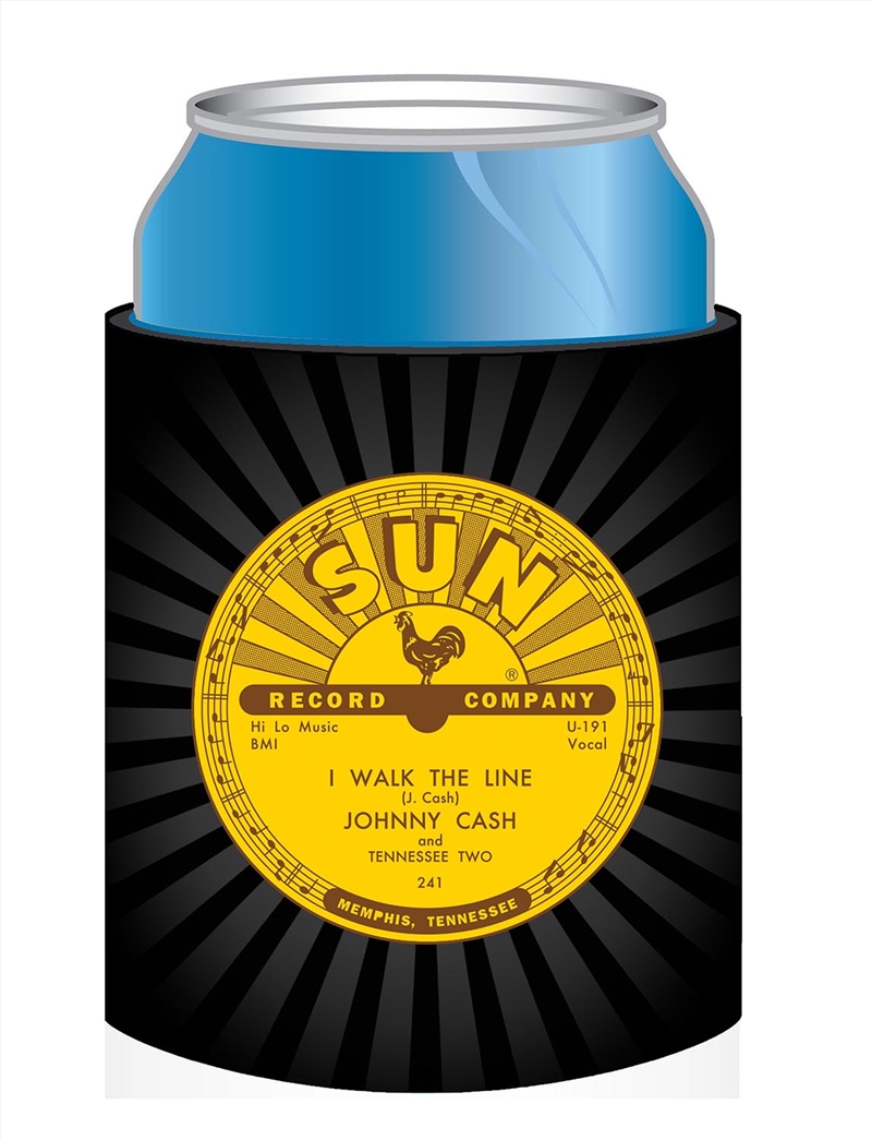 Sun Records Huggie Johnny Cash/Product Detail/Coolers & Accessories