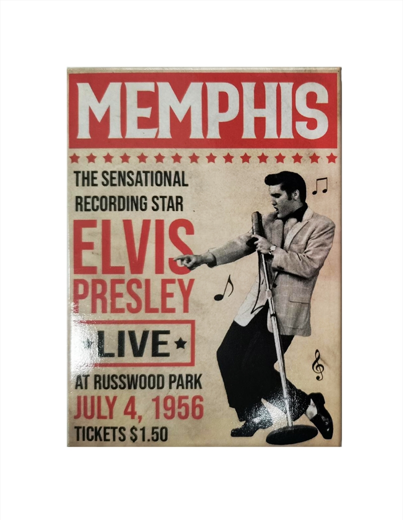 Elvis Magnet Memphis Poster/Product Detail/Stationery