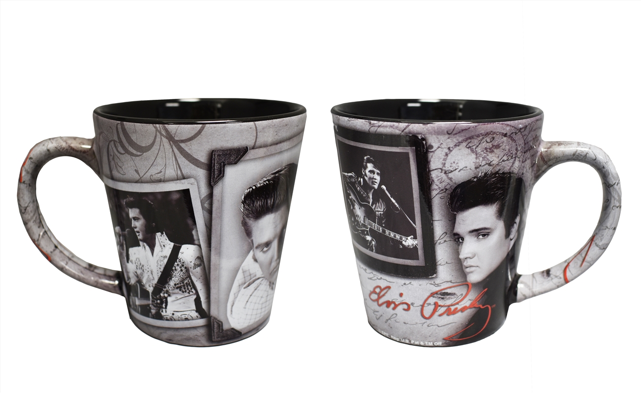 Elvis Mug Frames w/Letter Latte/Product Detail/Mugs