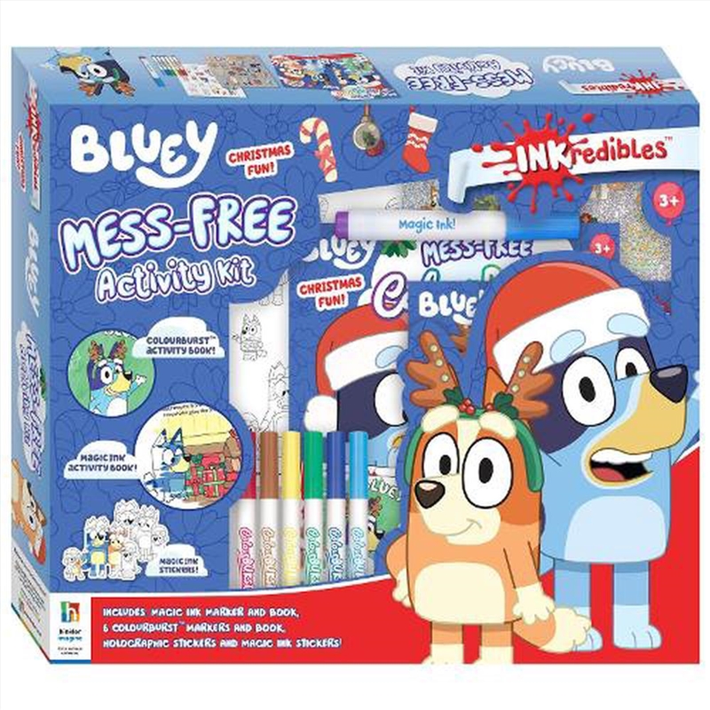 Inkredibles Bluey Christmas Activity Kit/Product Detail/Arts & Craft