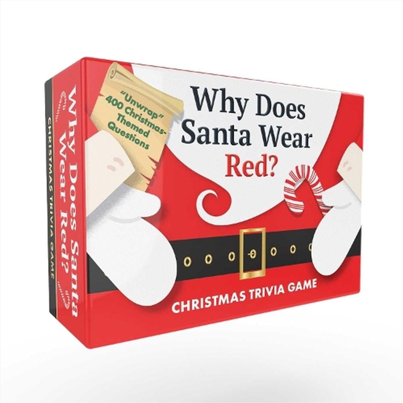 Why Does Santa Wear Red? Christmas Trivia Game/Product Detail/Card Games