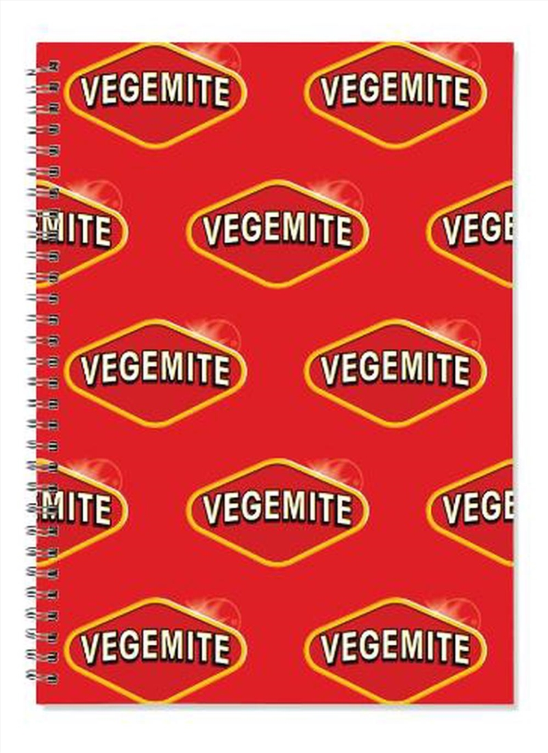 Vegemite A4 Spiral Notepad/Product Detail/Stationery