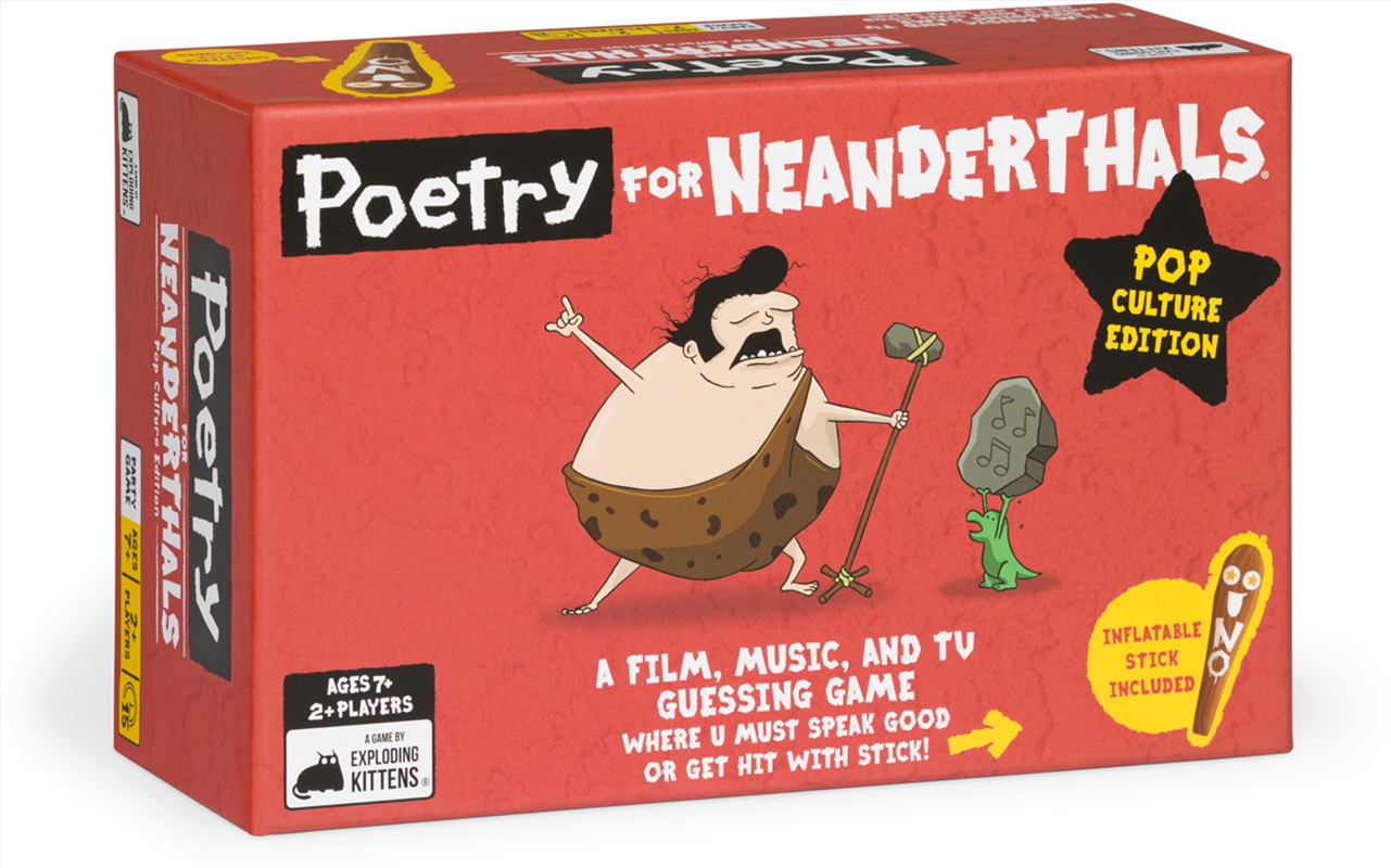 Poetry For Neanderthals Pop Cu/Product Detail/Card Games