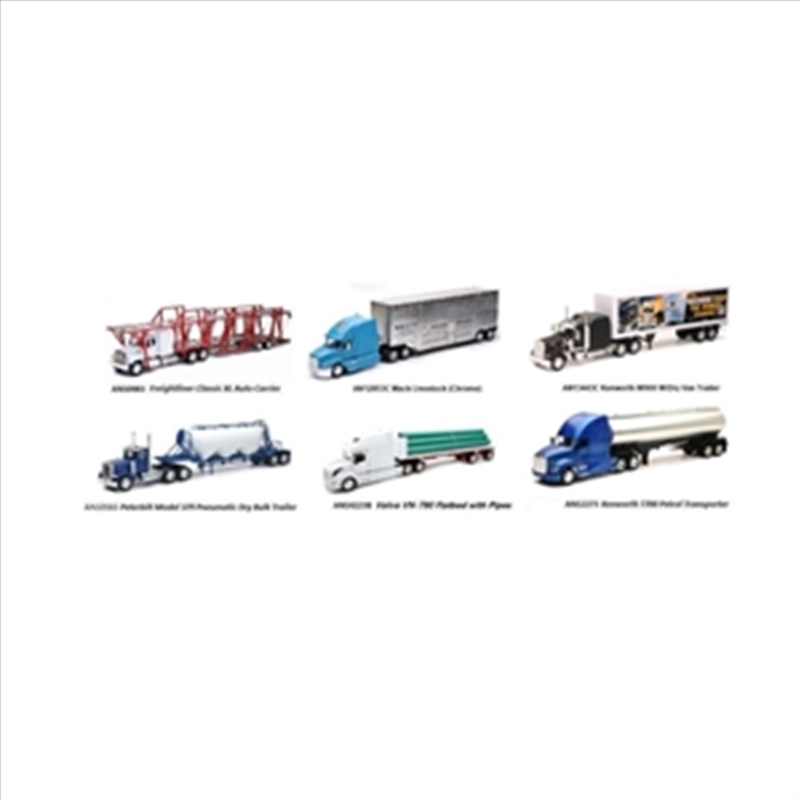 1:32 Assorted Trucks 6pcs/Product Detail/Figurines