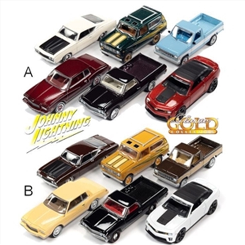 1:64 2022 R1 Classic Gold 6pc Set/Product Detail/Figurines