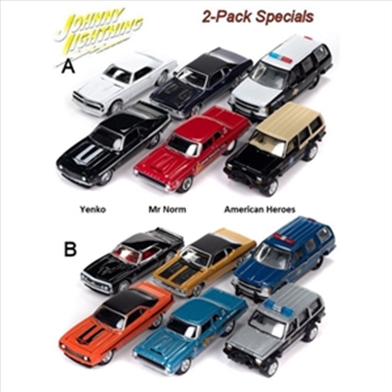 1:64 2022 R3 Themed 2 Pack/Product Detail/Figurines