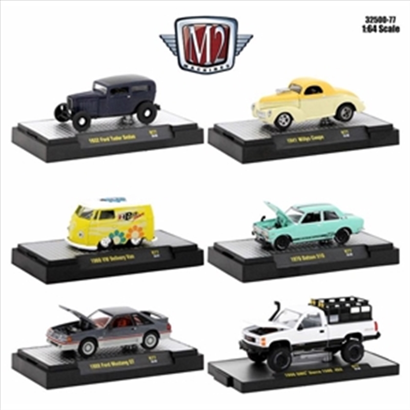 1:64 Auto Mix 77 Thentics/VW/Meets/Muscle/Trucks 6pc Set/Product Detail/Figurines