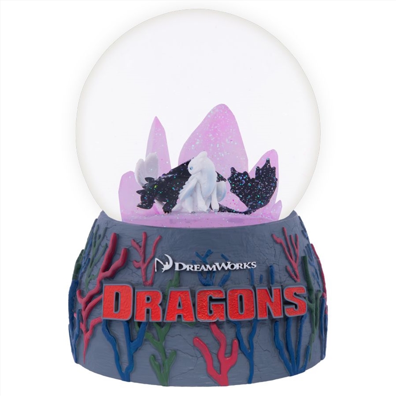 How to Train your Dragon - Toothless & Light Fury Light-up Snowglobe/Product Detail/Collectables