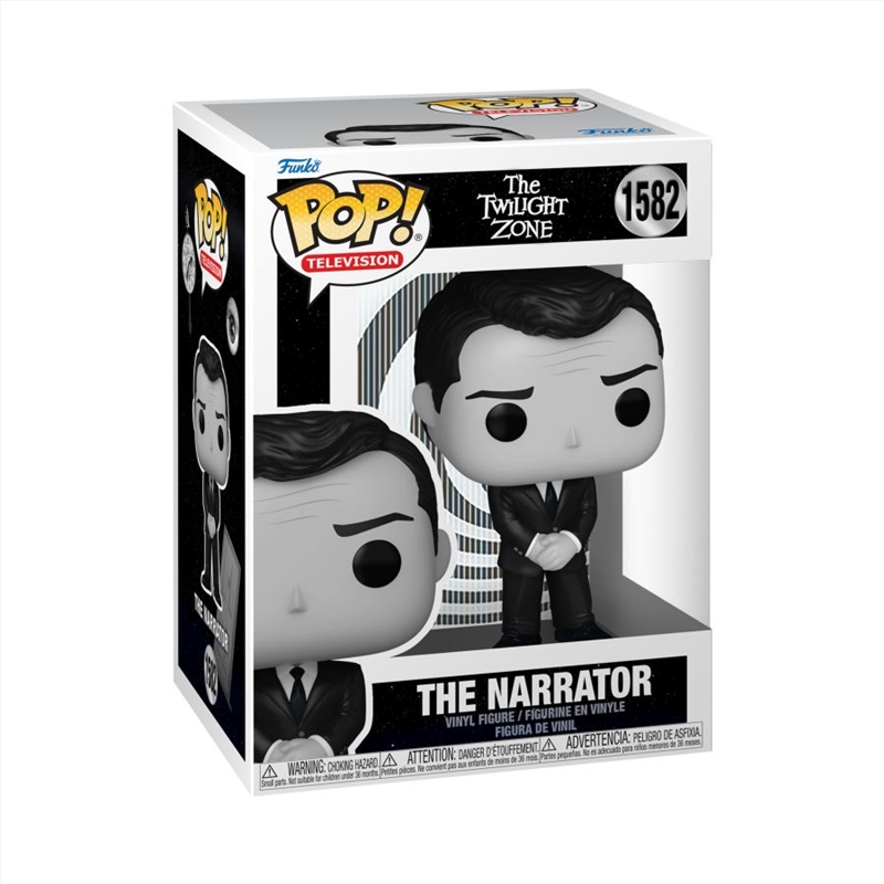 Twilight Zone - The Narrator Pop! Vinyl/Product Detail/TV