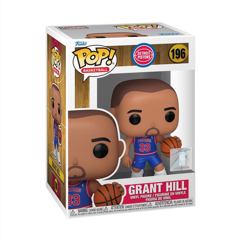 NBA Legends: Pistons - Grant Hill (Rookie) Pop! Vinyl/Product Detail/Sport