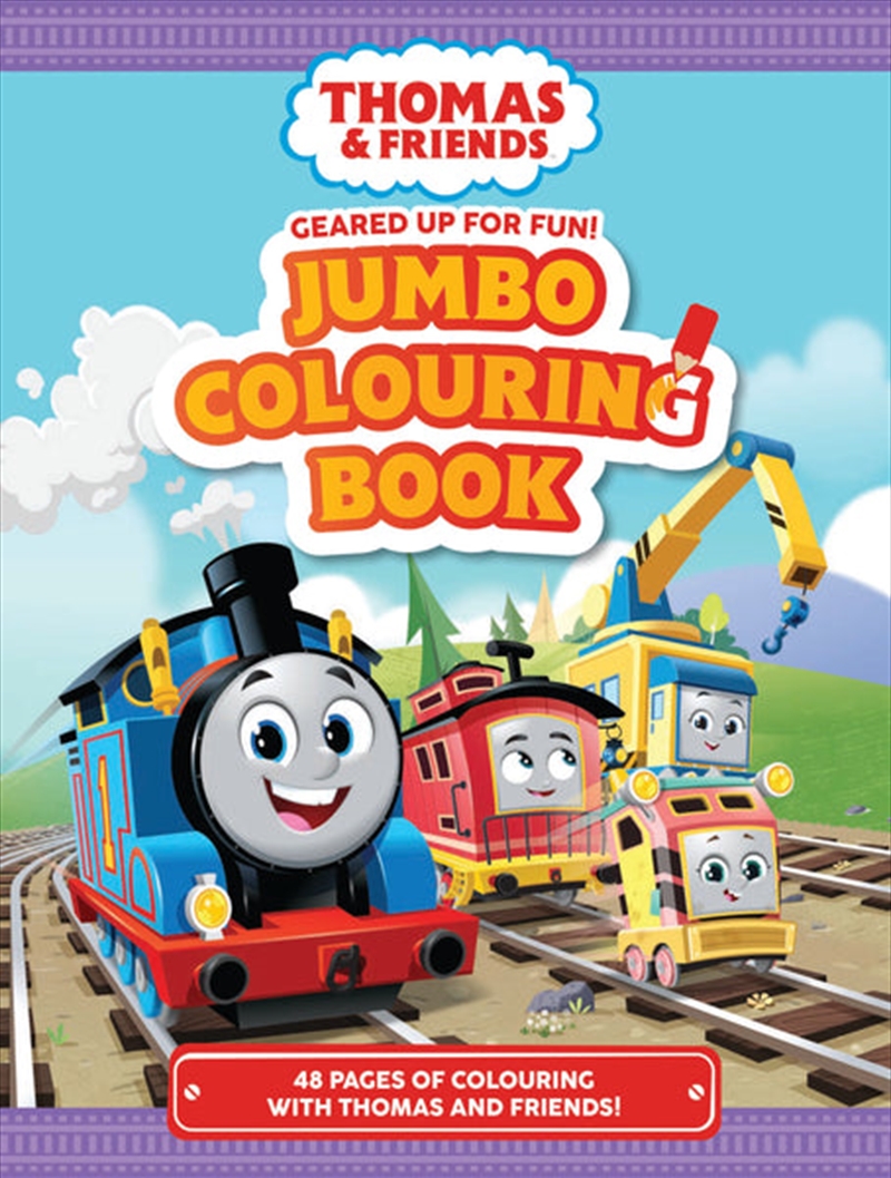 Thomas and Friends: Geared Up for Fun Jumbo Colouring Book/Product Detail/Kids Colouring