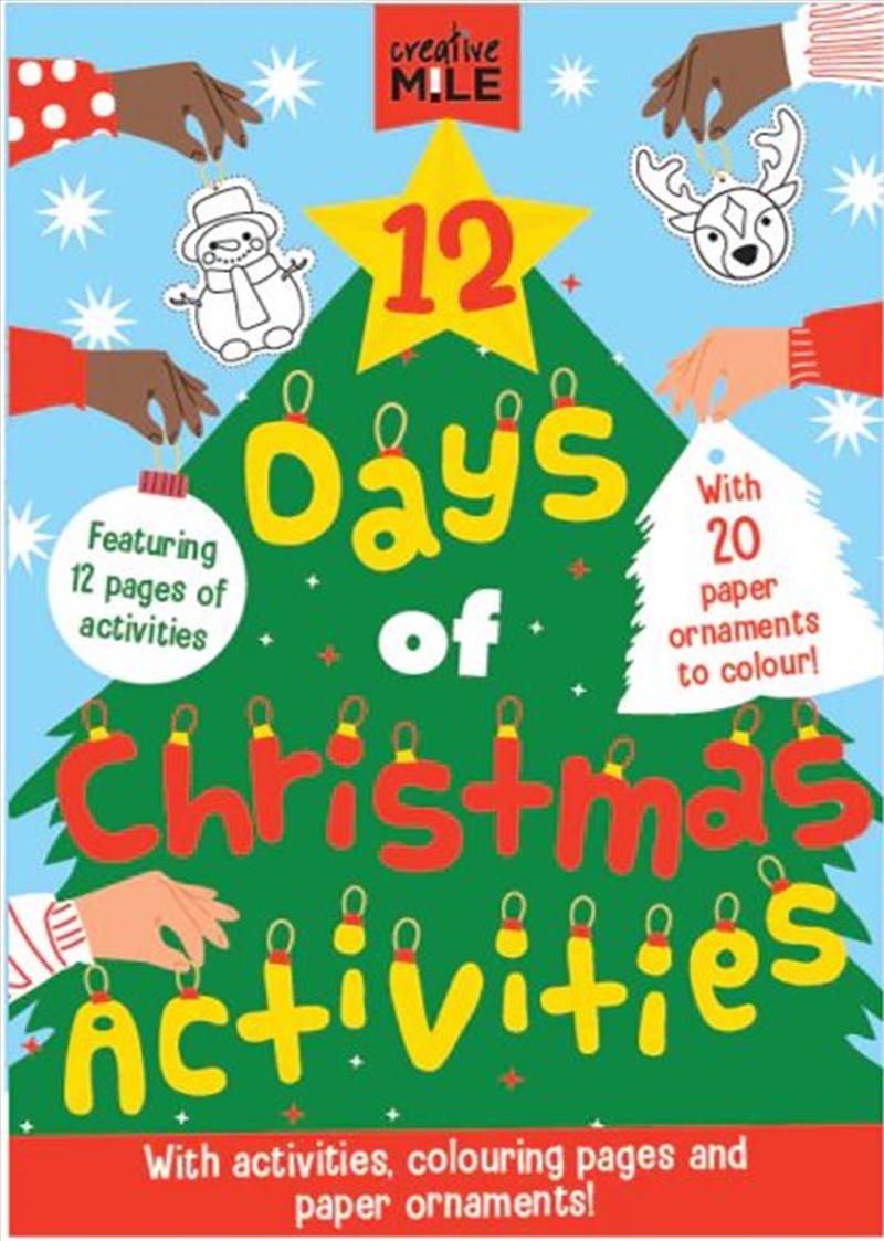 12 Days of Christmas Activities/Product Detail/Kids Activity Books