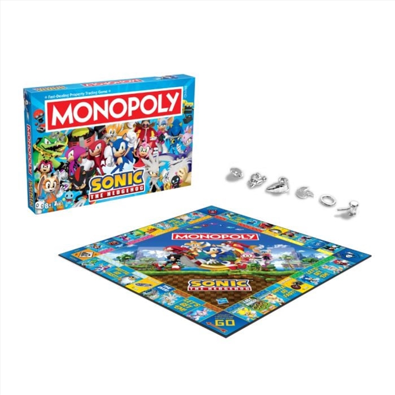 Monopoly Sonic The Hedgehog/Product Detail/Board Games