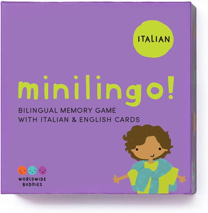 Minilingo Italian / English Bilingual Flashcards/Product Detail/Language & Linguistics