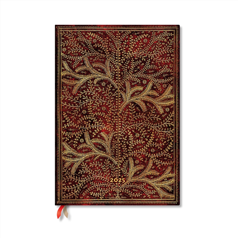 Wildwood (Tree of Life) Grande 12-month Vertical Hardback Dayplanner 2025 (Elastic Band Closure)/Product Detail/Stationery