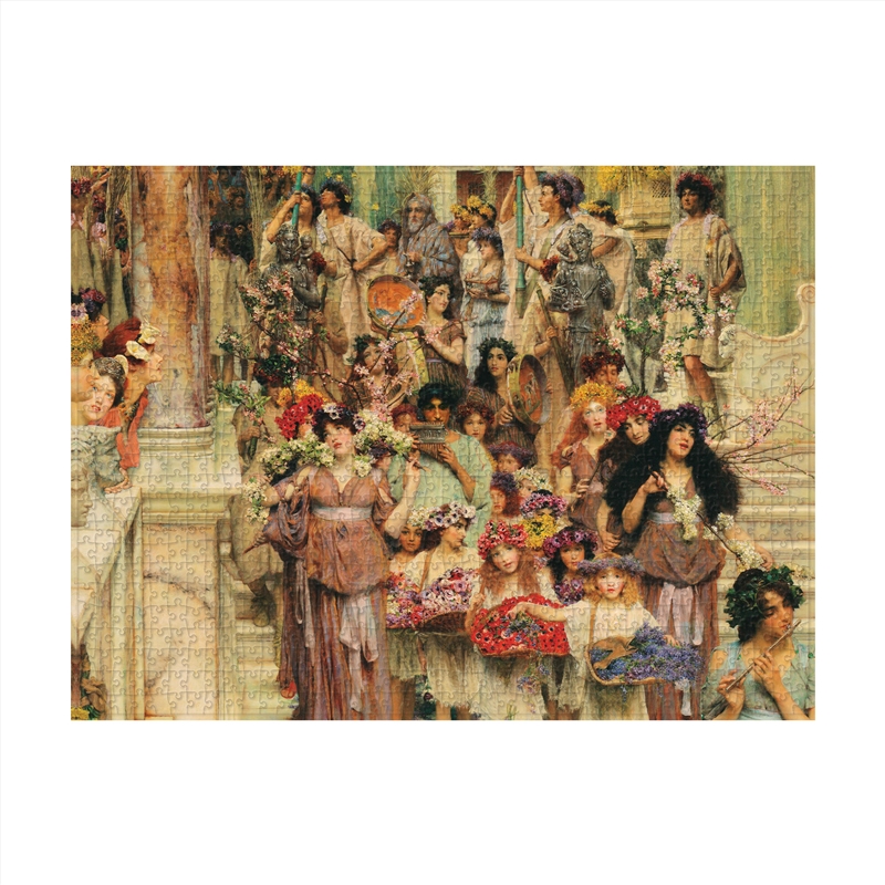 Spring (Lawrence Alma-Tadema) 1000 Piece Jigsaw Puzzle/Product Detail/Stationery