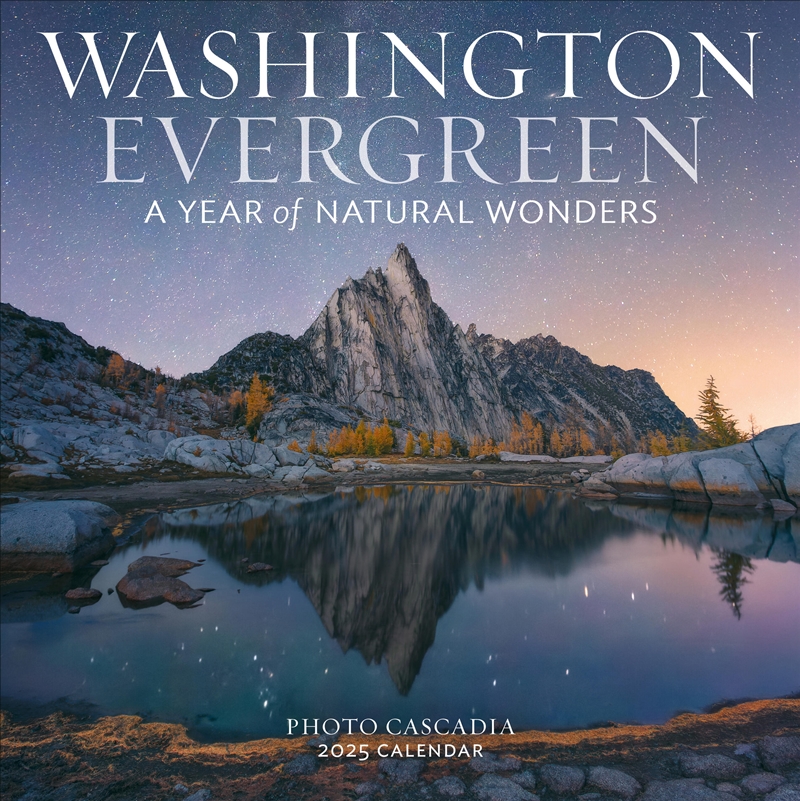 Washington Evergreen Wall Calendar 2025/Product Detail/Photography