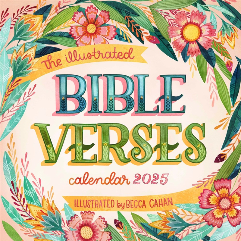 Illustrated Bible Verses Wall Calendar 2025/Product Detail/Religion & Beliefs