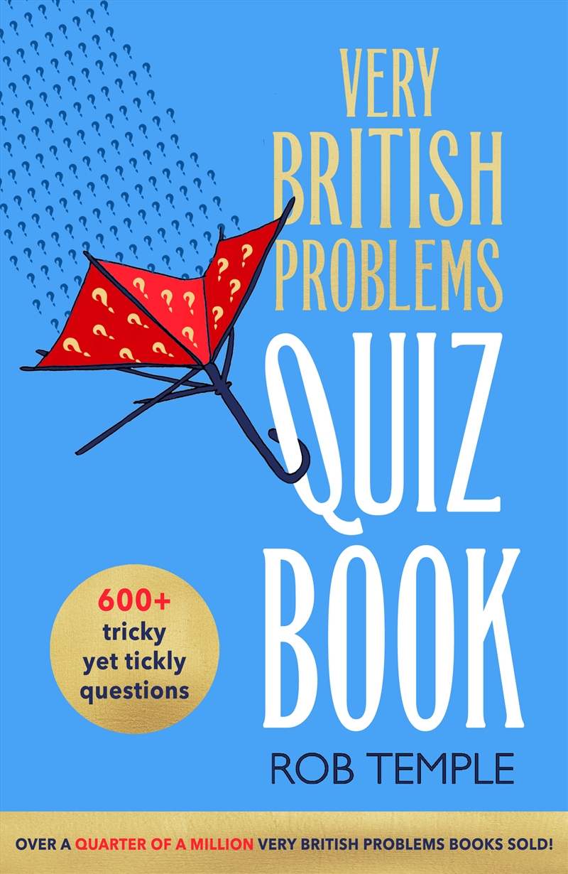 The Very British Problems Quiz Book/Product Detail/Adults Activity Books